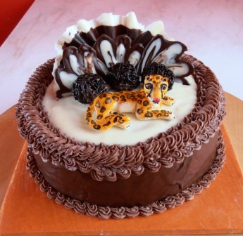 S leopardem