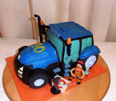 MODRÝ TRAKTOR (2)