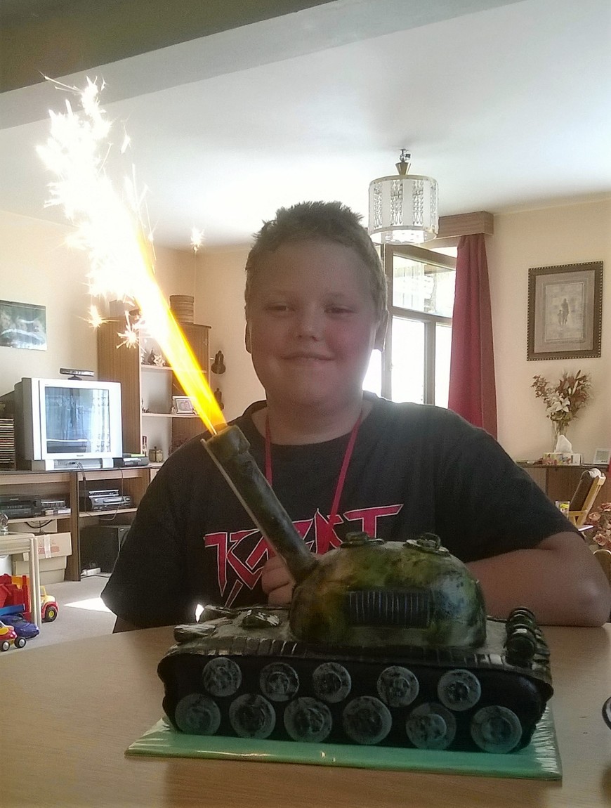 Tank  s funkční hlavní