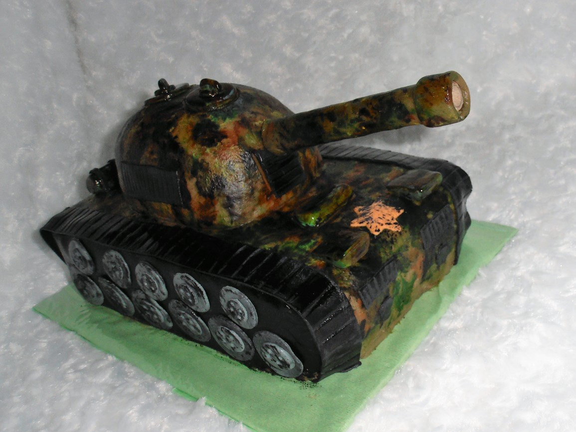 Tank s funkční hlavní 1